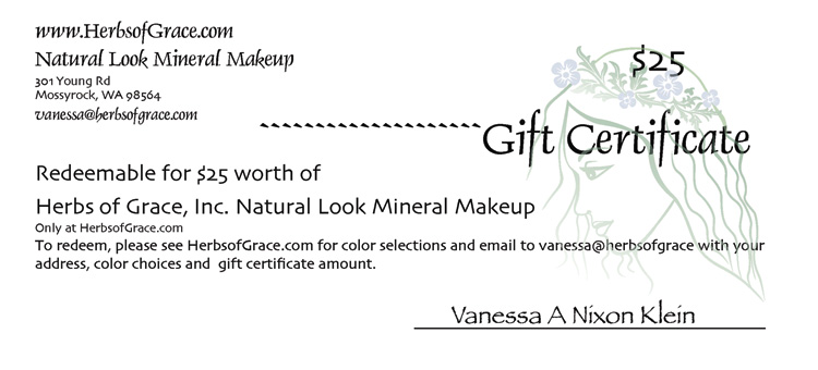 Gift Certificate $25
